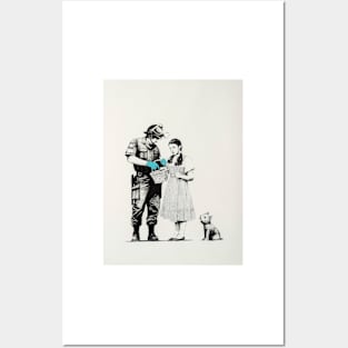 Banksy Stop And Search Posters and Art